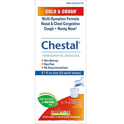 Boiron Chestal Rhume et toux adulte, 6,7 oz (paquet de 6) on Productcaster.