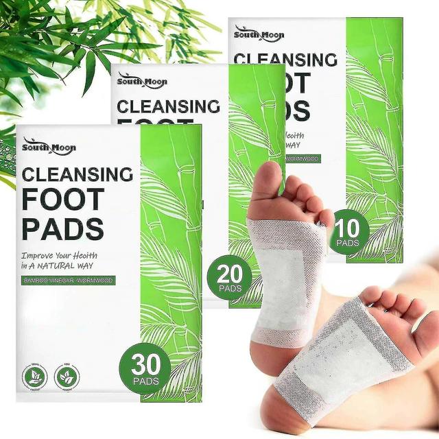 10-30pcs Detox Foot Pads Patch Detoxify Toxins Relief Deep Cleansing Herbal Pad 10pcs on Productcaster.