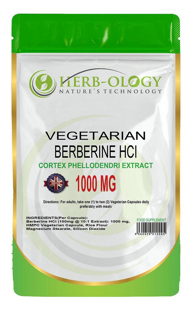 Herb-ology Berberyna HCL (1000mg) 1 Pouch (120 Capsules) on Productcaster.