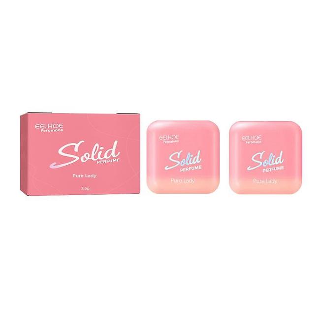 Pheromone Solid Balm Natural Light Fragrance Long-lasting Fragrance Portable Smear Body Skin Balm A 2pcs on Productcaster.