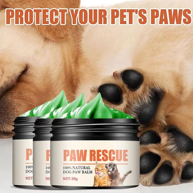 1 Piece Dog Paw Wax Balm Nose Cream Soothes And Repairs Cracked Paws And Nose 3pc on Productcaster.