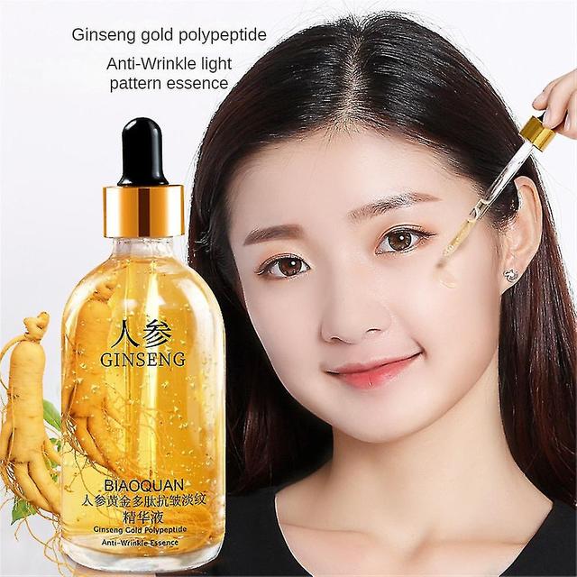 2pcs Ginseng Gold Polypeptide Anti-ageing Essence Ginseng Anti-wrinkle Essence on Productcaster.