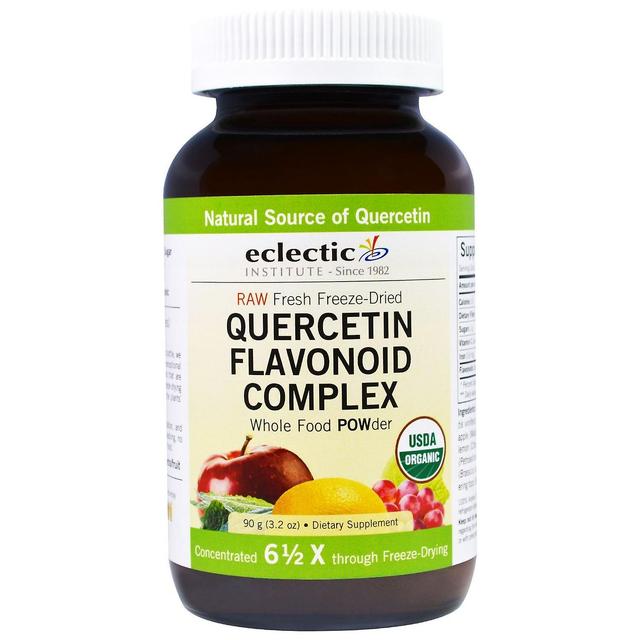 Eclectic Institute, Complejo de Flavonoides de Quercetina, POWder de Alimentos Enteros, 3.2 oz (90 g on Productcaster.