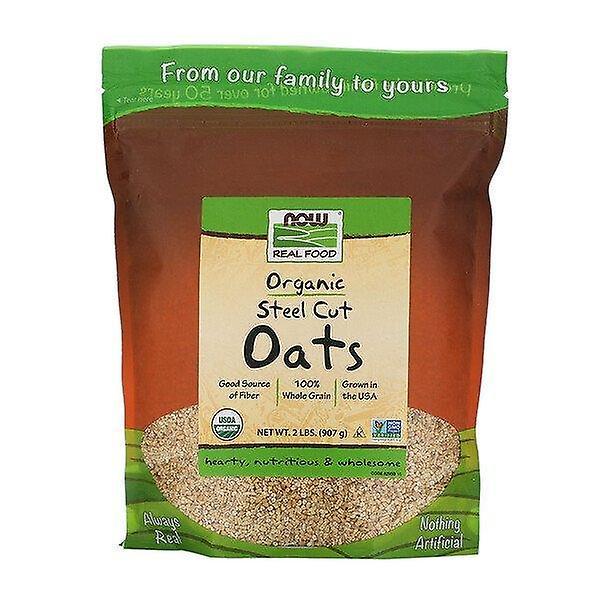 Now Foods, Real Food, Organic Steel Cut Oats, 2 lbs (907 g) on Productcaster.