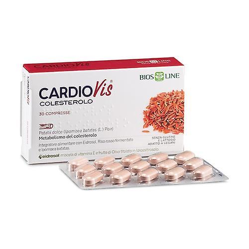 BiosLine Cardiovis Cholesterol 30 tablets on Productcaster.