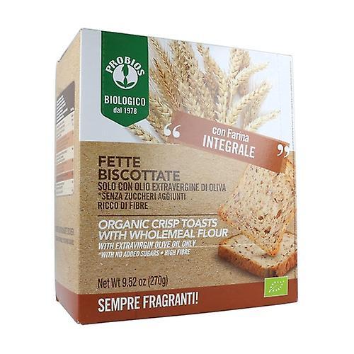 Probios Wholemeal rusks - sugar free 270 g on Productcaster.