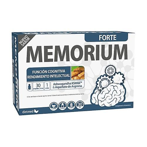 Dietmed Memory forte intellectual performance 30 ampoules of 15ml on Productcaster.