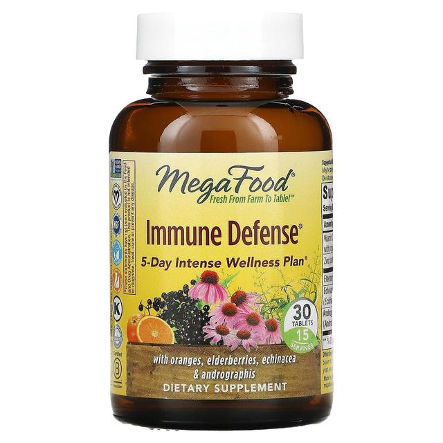 MegaFood, Immune Defense, 30 Tablets on Productcaster.