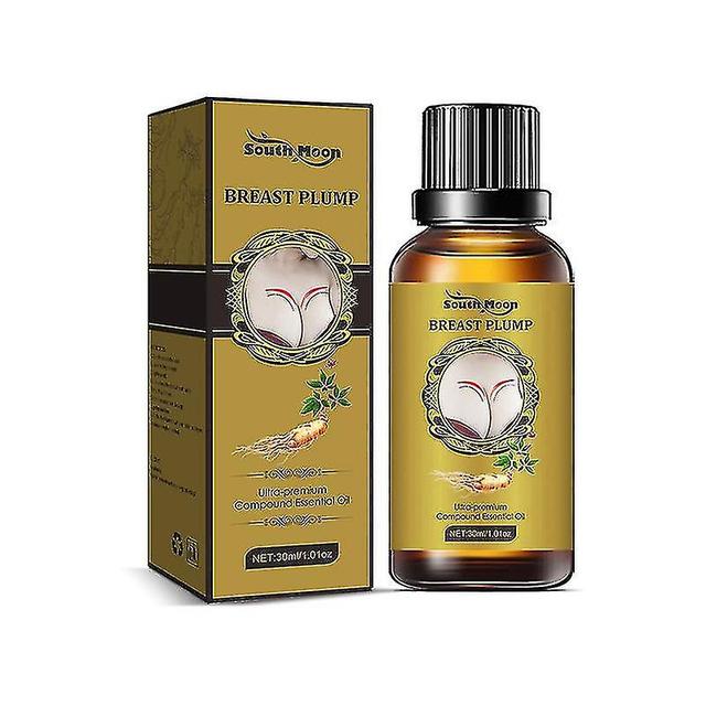 Szlld Ginseng Breast Enlargement Oil Lift Firm Big Bust Massage Sexy Body Care Essential Oils Promote Female Hormone Up Size Bust Care 30ml on Productcaster.