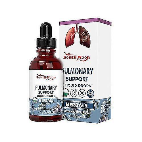 2xpulmonary Support Liquid Drops Herbal Advanced Lung Support 30ml Size 3pcs on Productcaster.