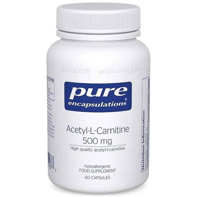 Pure Encapsulations Acetyl-L-Carnitine 500mg Capsules 60 on Productcaster.