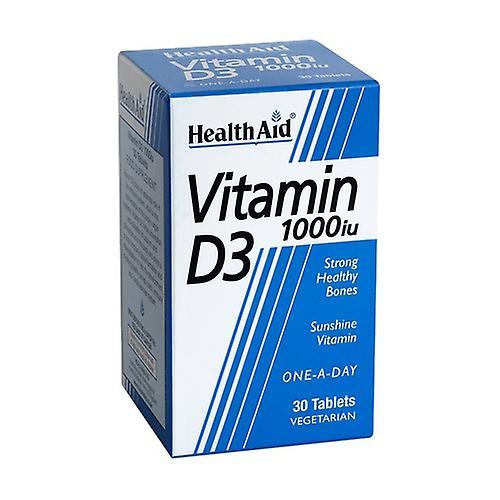 Health Aid Vitamin D3 1000 iu 30 tablets on Productcaster.