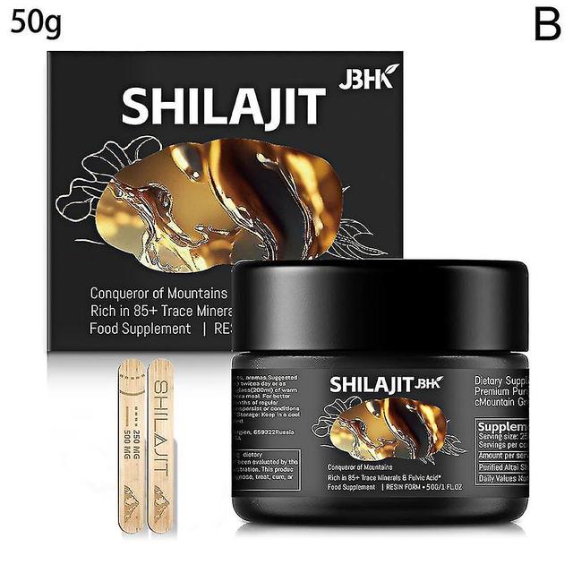 unbrand 30g/50g Pure 100% Himalayan Shilajit, Soft Resin, Organic, Extremely Potent, Fulvic Acid on Productcaster.