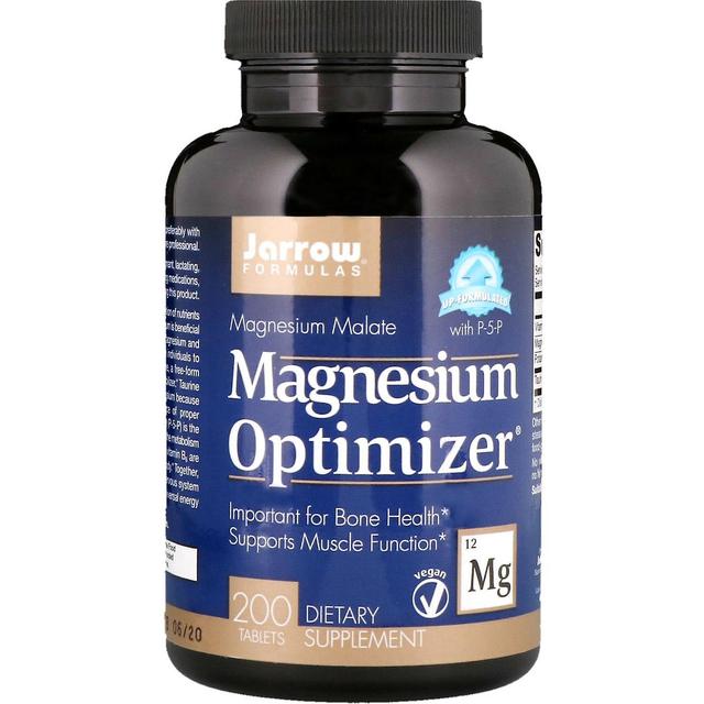 Jarrow Formulas, Magnesium Optimizer, 200 Tablets on Productcaster.