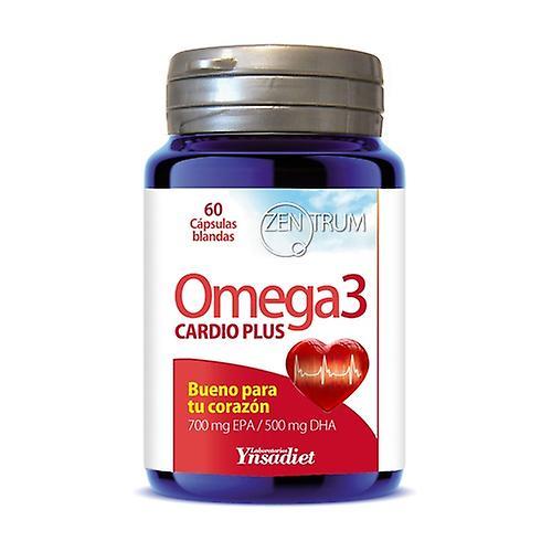 Cardio Plus Omega 3 - Zentrum 60 kapsler on Productcaster.