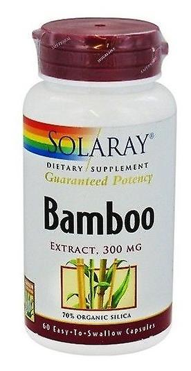 Solaray Bamboo 300 mg 60 Cápsulas on Productcaster.