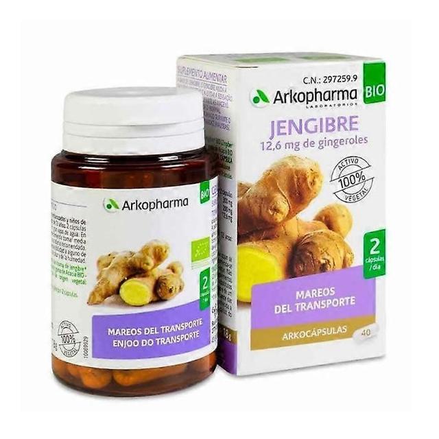 Arkopharma ginger 40 capsules on Productcaster.