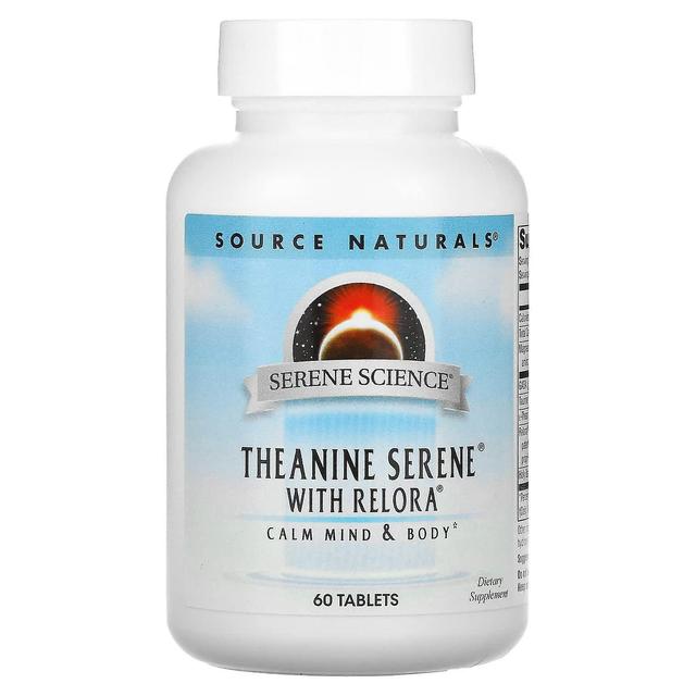 Source Naturals Källa Naturals, Serene Science, Theanine Serene med Relora, 60 tabletter on Productcaster.