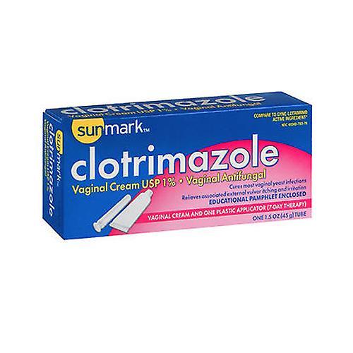 Sunmark Clotrimazole Vaginal Antifungal Cream, Count of 1 (Pack of 1) on Productcaster.