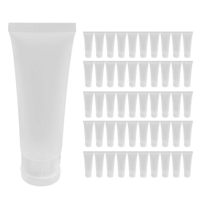 50stk 50ml Ed Clear Soft Tubes Empty Cream Emuls Lot Pack Containe on Productcaster.