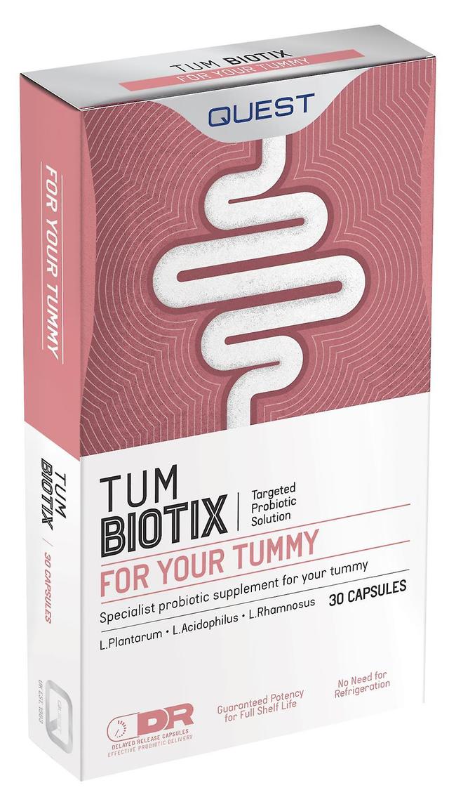 Quest TumBiotix - Probiotic Supplement - 30 Vegicaps on Productcaster.