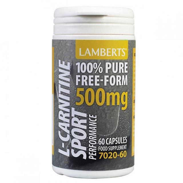 Lamberts Performance L-Carnitine 500mg Capsules 60 (8306-60) on Productcaster.