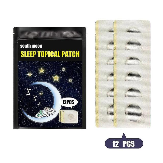 12patches Naturlige Herbal Sleep Aid Afslappende Sleeping Patch Forbedre søvnløshed Wake on Productcaster.