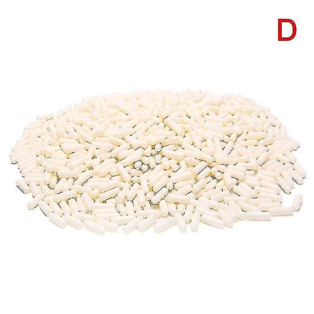 1000pcs Empty Hard Vacant Gelatin Capsule Size 00# Gel For Medicine Storage D on Productcaster.