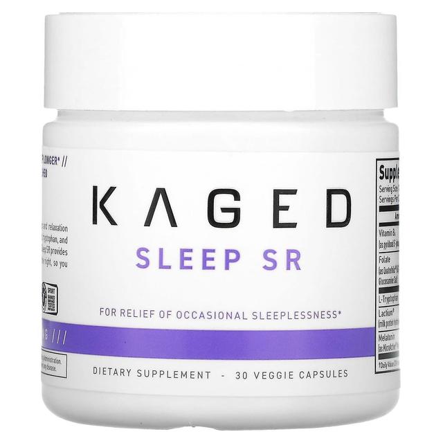 Kaged, Sleep SR, 30 Veggie Capsules on Productcaster.