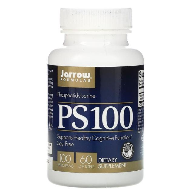 Jarrow Formulas, PS100, Phosphatidylserine, 100 mg, 60 Softgels on Productcaster.