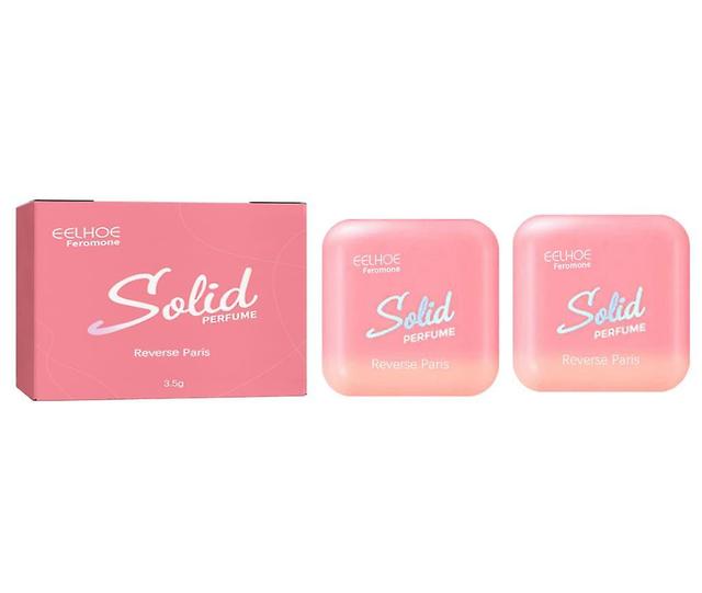 Eelhoe Pheromone Solid Balm Natural Light Fragrance Long-lasting Fragrance Portable Smear Body Skin Balm B 2pcs on Productcaster.