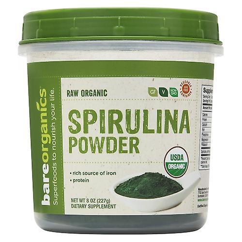 Bare Organics Organic Spirulina Powder, 8 Oz (Pack of 1) on Productcaster.