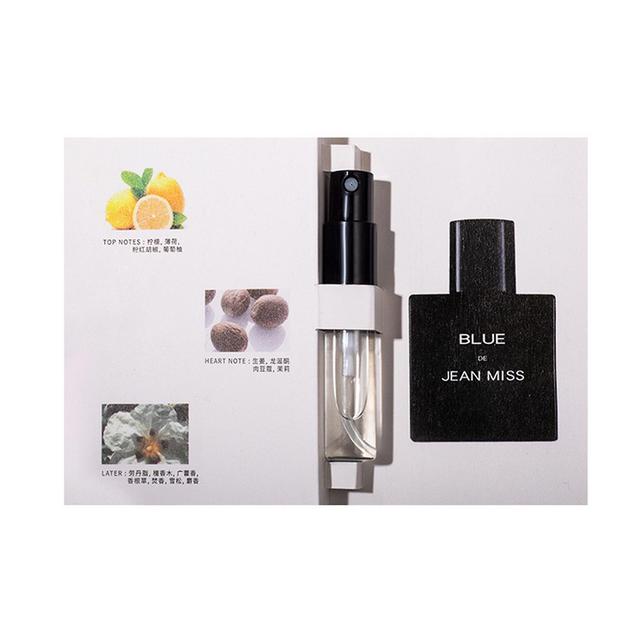 3ml Men's And Women's Perfume Lasting Eau De Parfum Card Fragrance Blue Men on Productcaster.