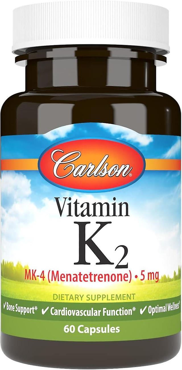 Carlson Labs Vitamina K2 come MK-4 5mg 60 Capsule on Productcaster.