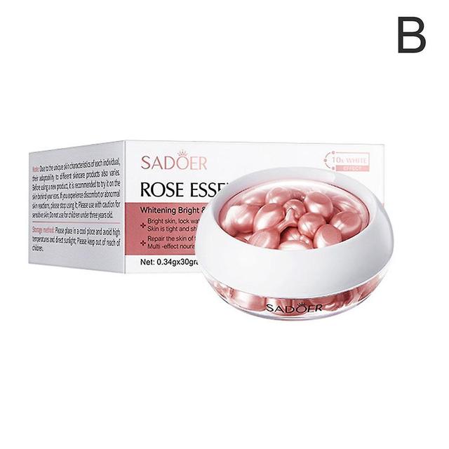 Placental Essence Rose Snail Capsules Age-Defying Capsules Rose Capsules on Productcaster.