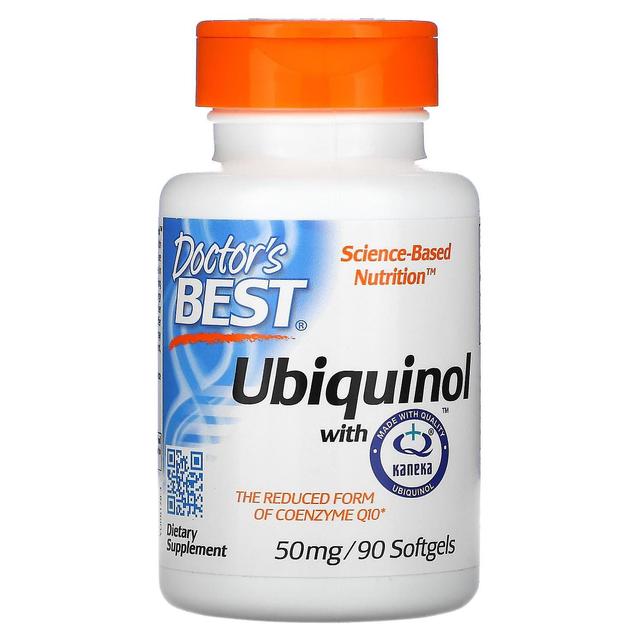 Doctor's Best, Ubiquinol con Kaneka, 50 mg, 90 Softgels on Productcaster.