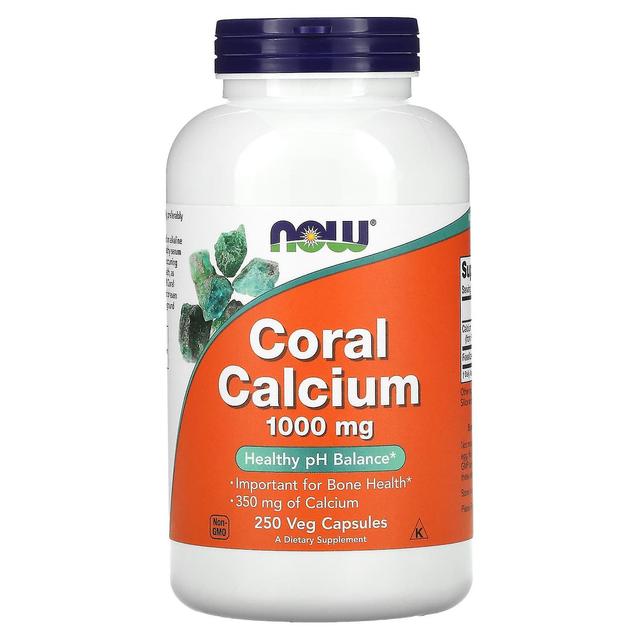 NOW Foods, Coral Calcium, 1,000 mg, 250 Veg Capsules on Productcaster.