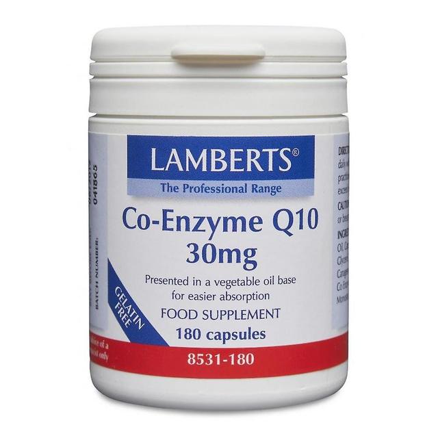 Lamberts Lambertsov koenzým q10 30mg 180's on Productcaster.