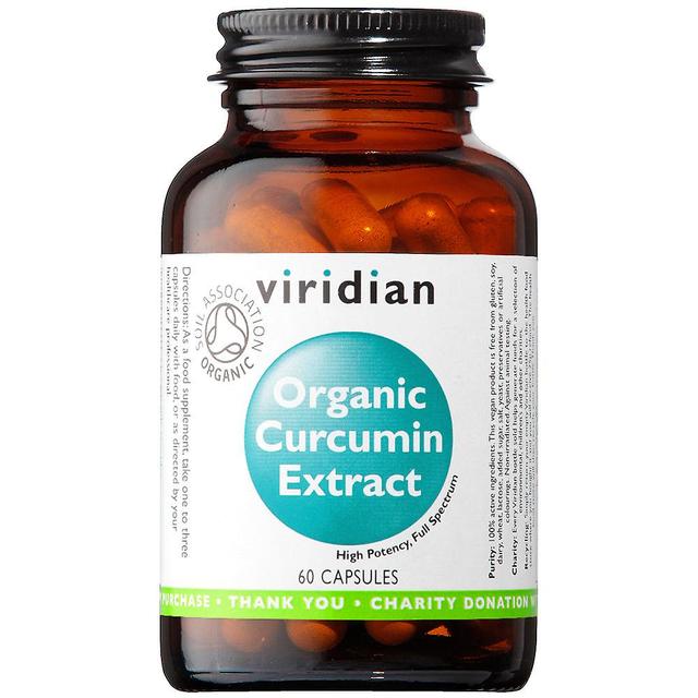 Viridian organiskt curcumin extrakt 60's on Productcaster.