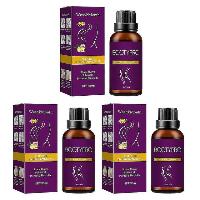 GZMYSM Hip Lifting Massage Oil, Plump Up Booty Enhancement Oil för kvinnor 30ml -F 3pcs on Productcaster.