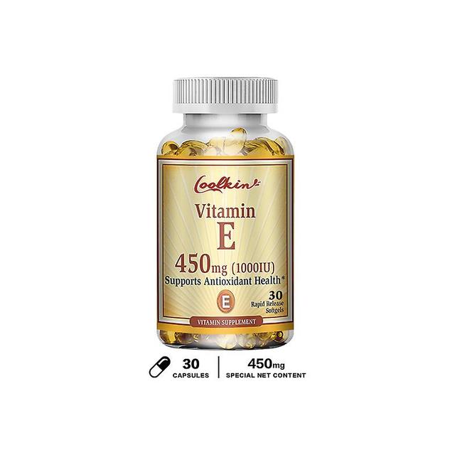 Vorallme Natural Vitamin E Capsules 450 Mg, Support Immune Function, Dietary Supplement For Antioxidant Support 30 capsules on Productcaster.