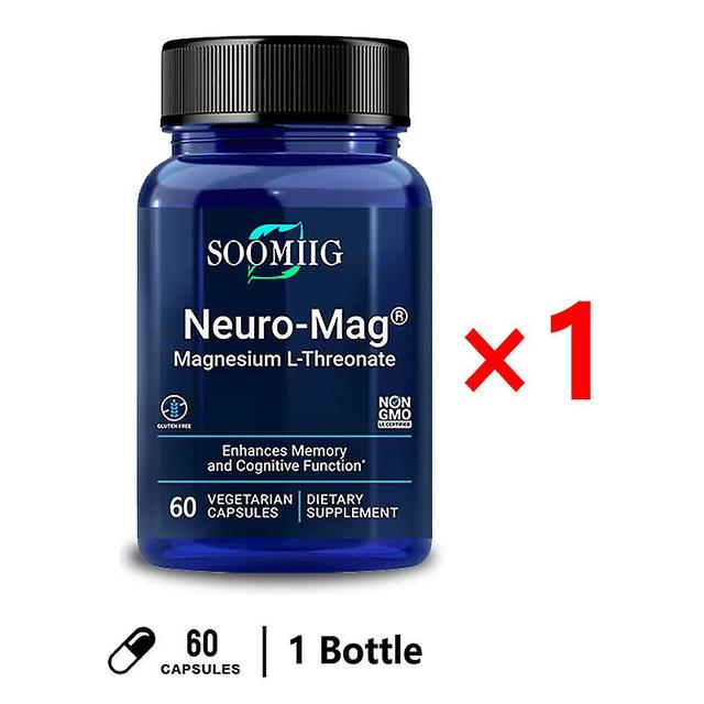 Visgaler Brain Supplement - Improves Memory & Concentration, Enhances Neural Energy & Iq Health 1 bottle on Productcaster.