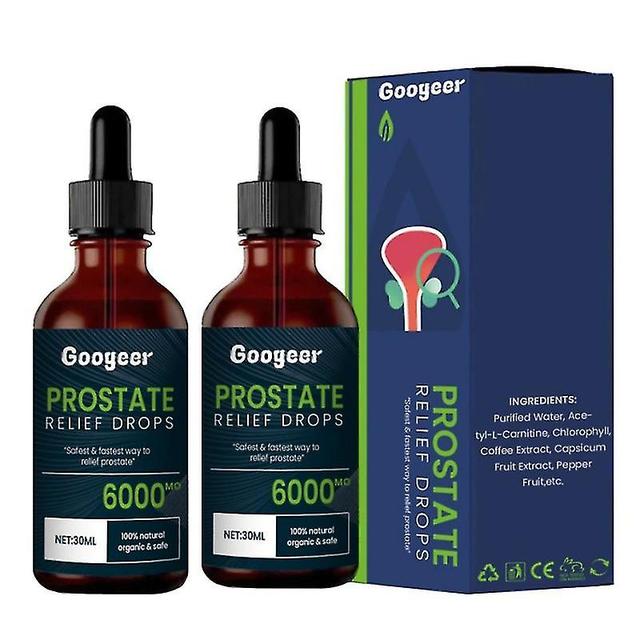 2pcs For Men Prostate Drops Treatment Pain Relief Health Support on Productcaster.