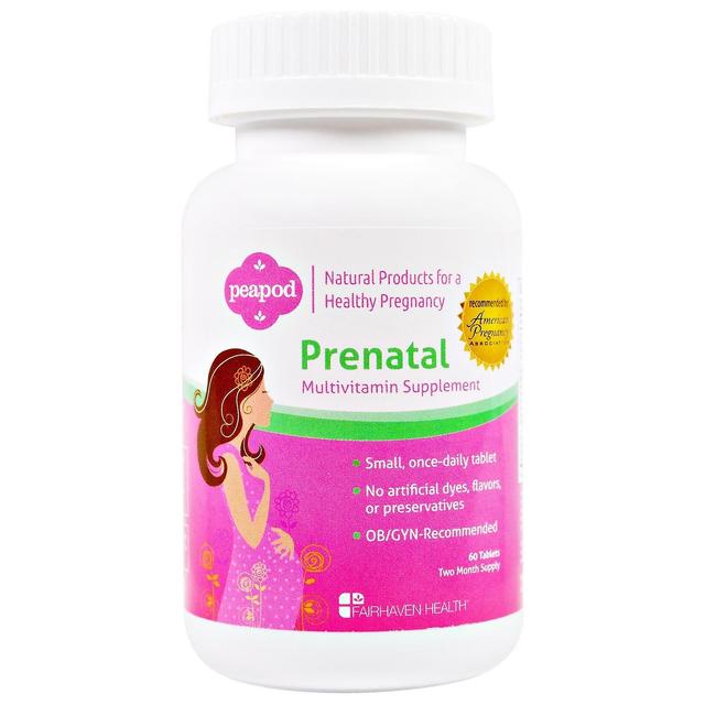 Fairhaven Health, Suplemento de Mutlivitamina Pré-Natal, 60 Comprimidos on Productcaster.