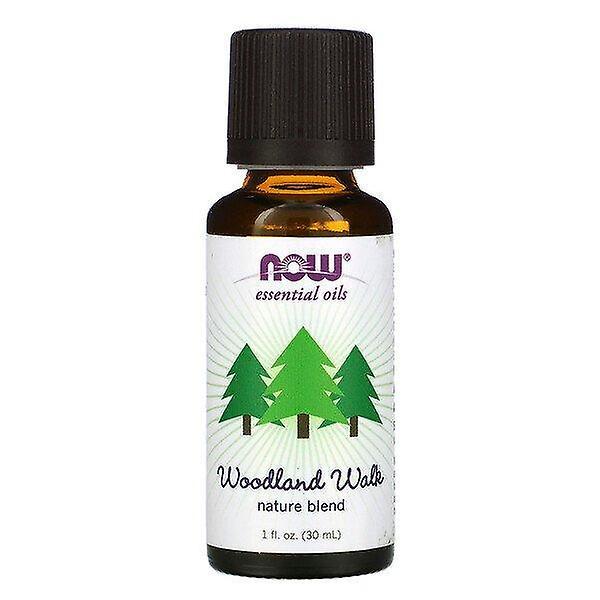 NOW Foods Nu fødevarer, æteriske olier, Woodland Walk Nature Blend, 1 fl oz (30 ml) on Productcaster.