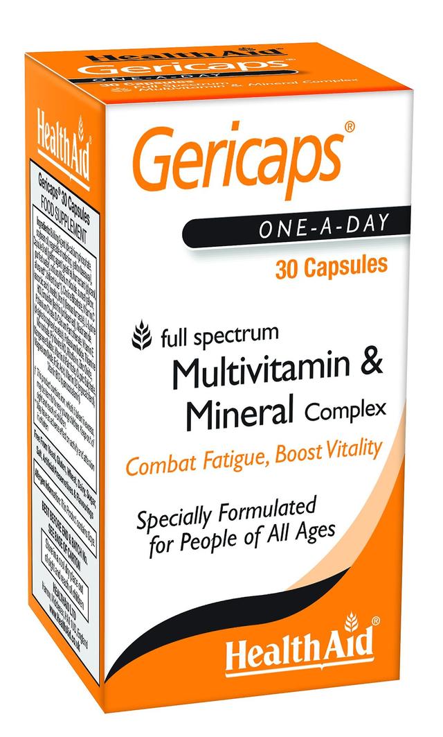 Health Aid Gericaps, 30 Capsules on Productcaster.