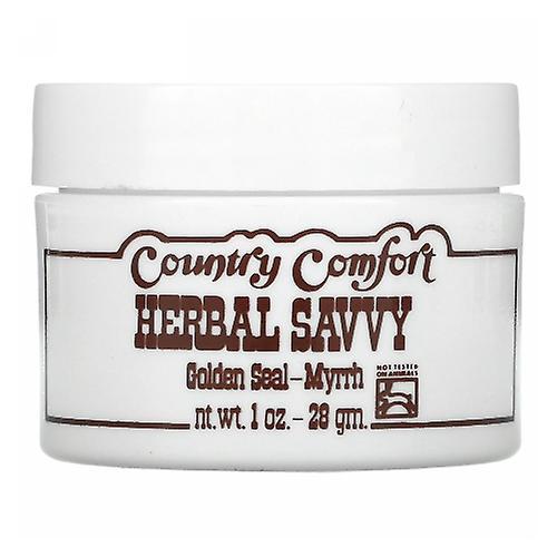 Country Comfort Herbal Savvy Goldenseal Myrrh, 1 Oz (Pack of 1) on Productcaster.