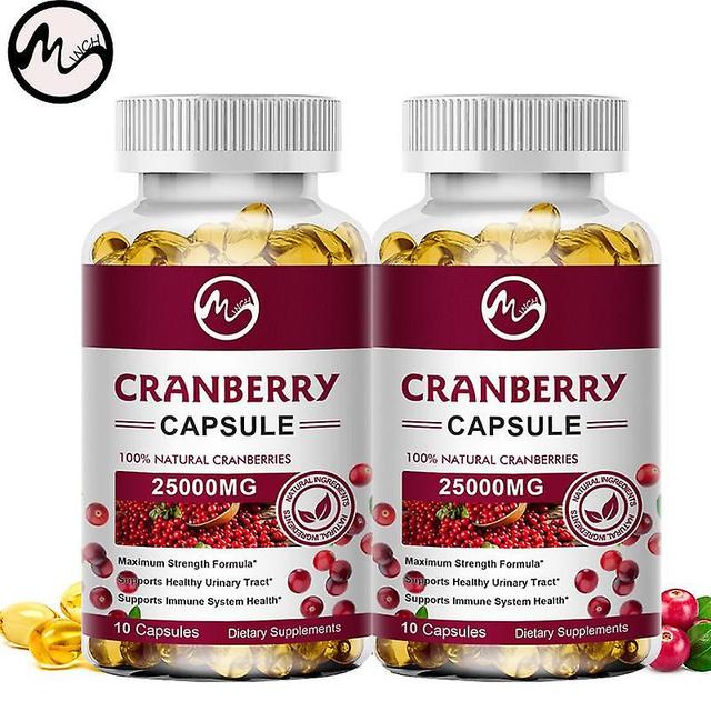 Tib Organic Cranberry Extract Supports Urinary System Health Bladder Health Potent Antioxidant Rich Vitam C Capsule Supplement 60 pcs on Productcaster.