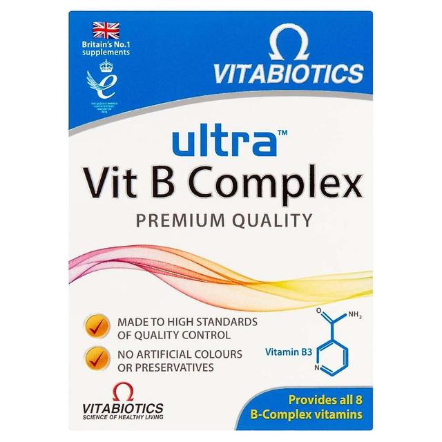 Vitabiotics Ultra Vitamin B Complex Optimum Strength - 60 Tablets on Productcaster.