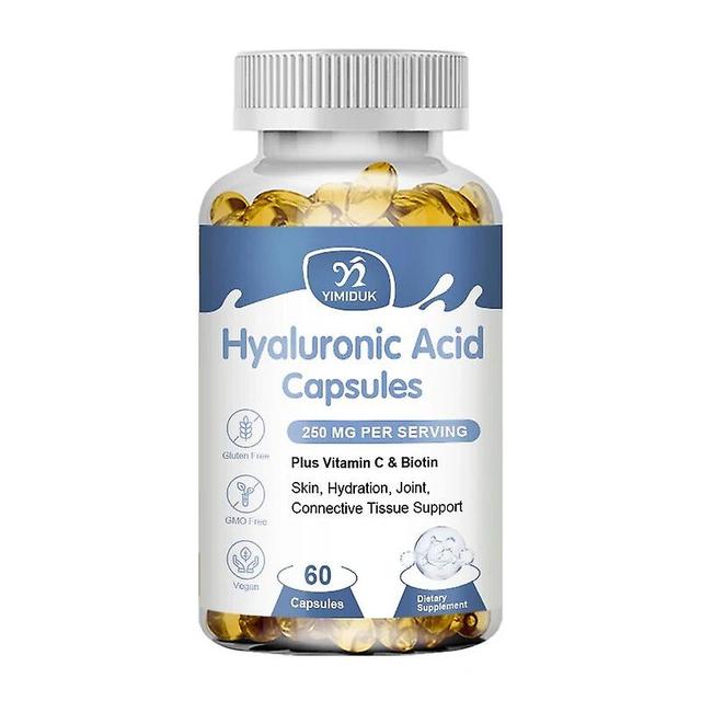 Visgaler Hyaluronic Acid Capsules Supplement For Healthy Support Connective Tissue And Joints Promote Youthful Healthy Skin 1 Bottles 120 pcs on Productcaster.